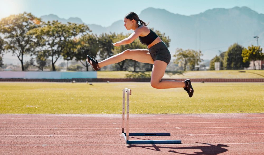 Saut et franchissement en athlétisme